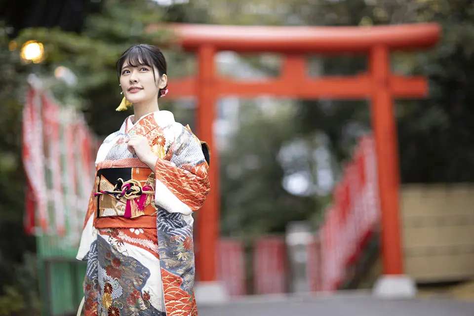 着付け、成人式